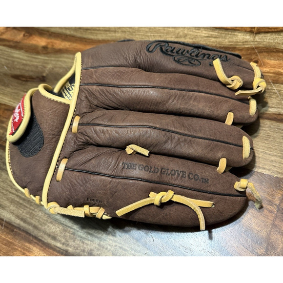 Rawlings LHT 12.5in Zero Shock Leather Baseball Glove RBG36BC NWOT - Picture 2 of 9